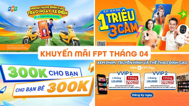 Khuyến mại lắp mạng FPT